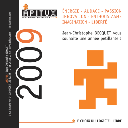 APITUX voeux 2009